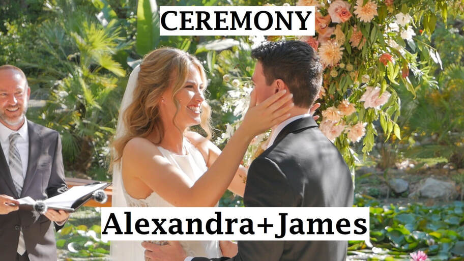 Botanica Wedding Ceremony Video in Oceanside, CA